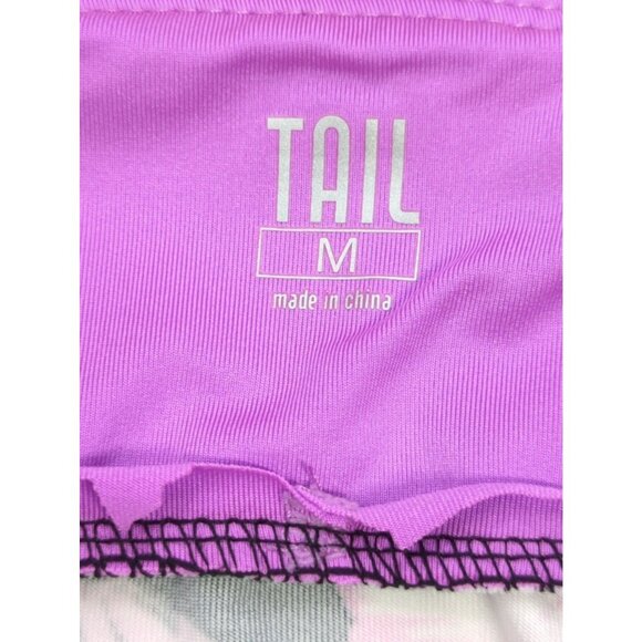 Tail Size M Womens Floral Above Knee Skirt Stretch Golf Tennis AS IS - Picture 5 of 8